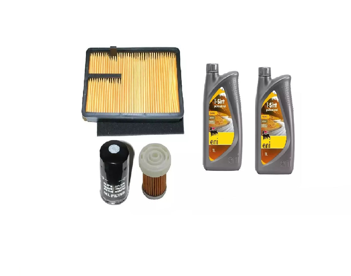 AIXAM KIT TAGLIANDO COMPLETO MINAUTO KUBOTA Z400 402 FILTRI E OLIO MOTORE 10W40