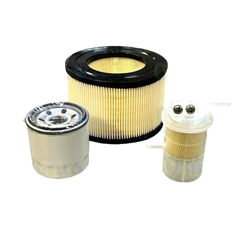 Kit filtro aria olio gasolio MITSUBISHI CASALINI M14 M16 M20 seconda serie mizubisci
