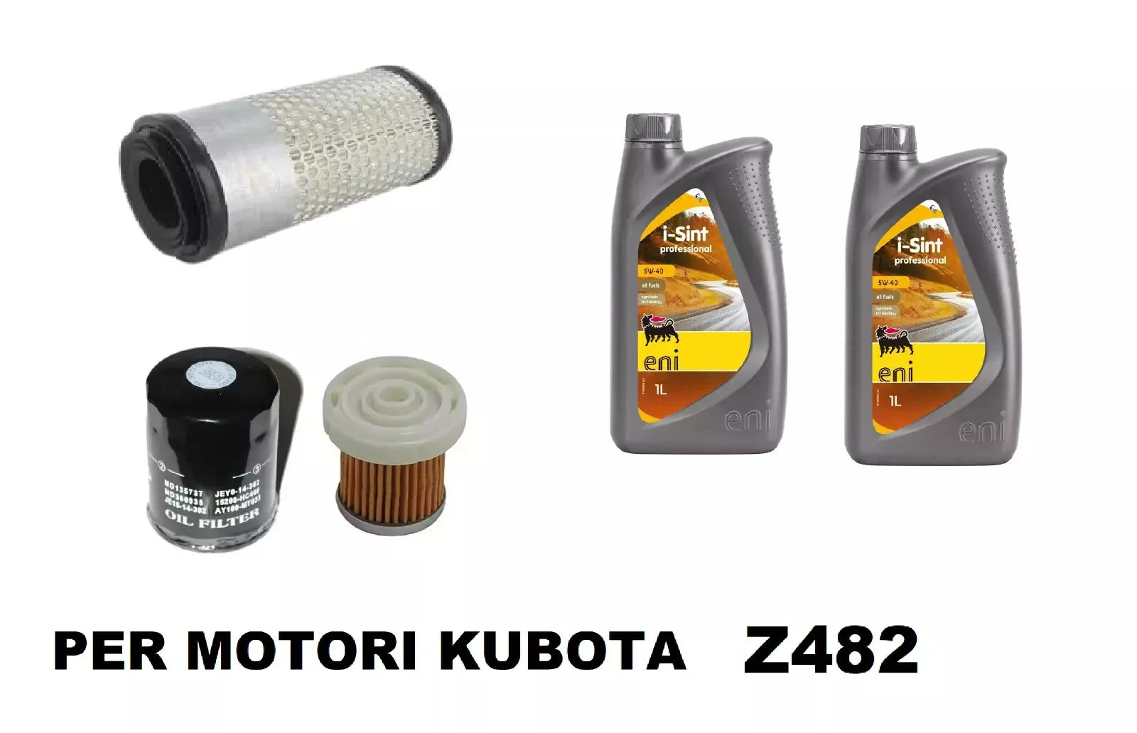 KIT AIXAM FILTRI OLIO GASOLIO ARIA MINAUTO MOTORE Z482 DAL 2016 CITY SENSATION + 2lt olio