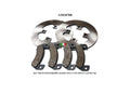 LIGIER KIT DISCHI +PASTIGLIE PATTINI FRENO POSTERIORI OPTIMAX NOVA XTOO MAX R S