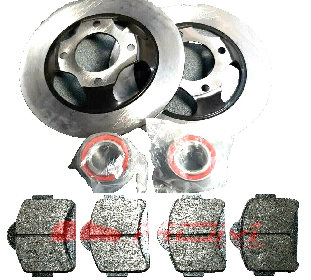 LIGIER dischi freno anteriore Ø 220 kit con pastiglie LIGIER JS60 DISCO + 2 CUSCINETTI