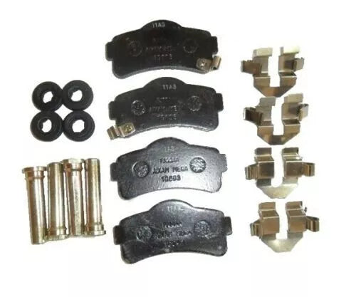 6AR065 PASTIGLIE PATTINI FRENO ANT. AIXAM GTO CROSSOVER CITY COUPE MINAUTO