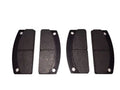 1002126 PASTIGLIE MICROCAR FRENO POSTERIORI MC1 MC2 FINO AL 2006